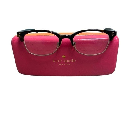 Kate Spade Ivonne 0JEY Frames Turquoise Eye Glasses And Comes‎ With Pink Case - Picture 9 of 12